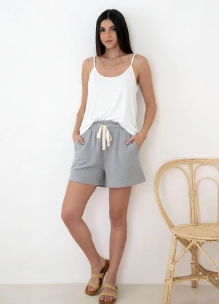 Short waffle con cinta gross - Vista 1