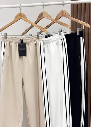 Pantalon con tira lateral - Vista 6