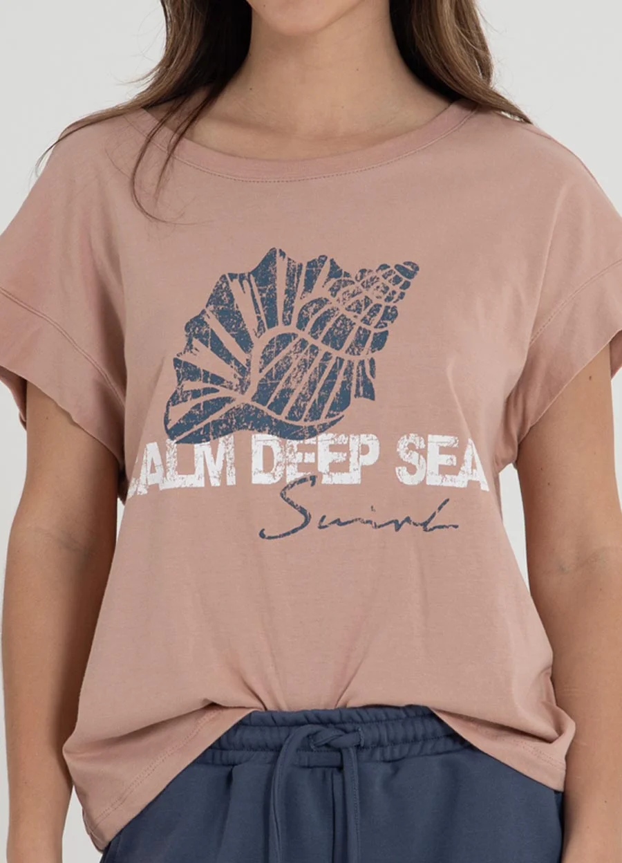 Remera CALM CARACOL