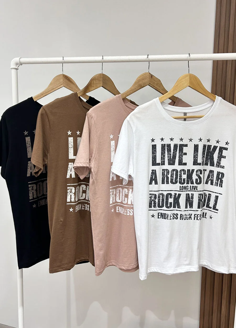 Remera ROCK STAR