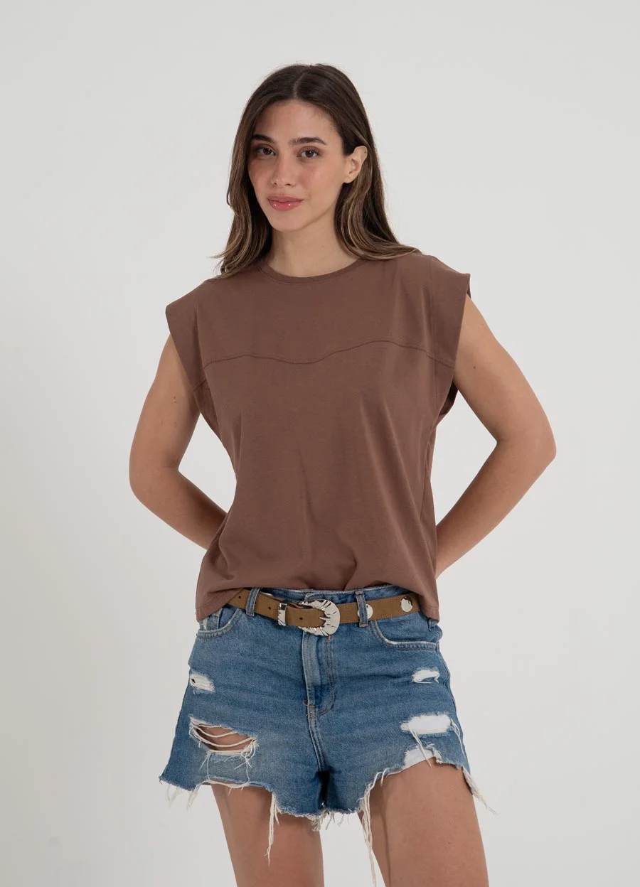 Remera jry recorte delantero 
