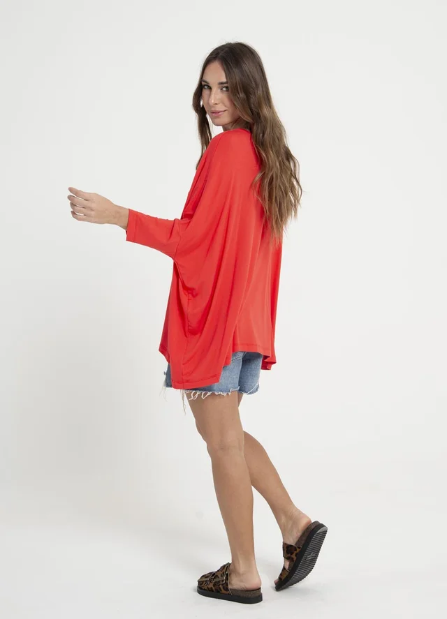 Remeron de creppe con tajos 