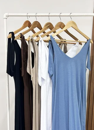 Vestido para atar flame  - Vista 6