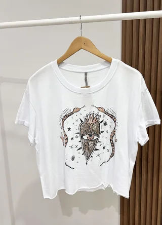 Remera CORAZON SERPIENTE  - Vista 5