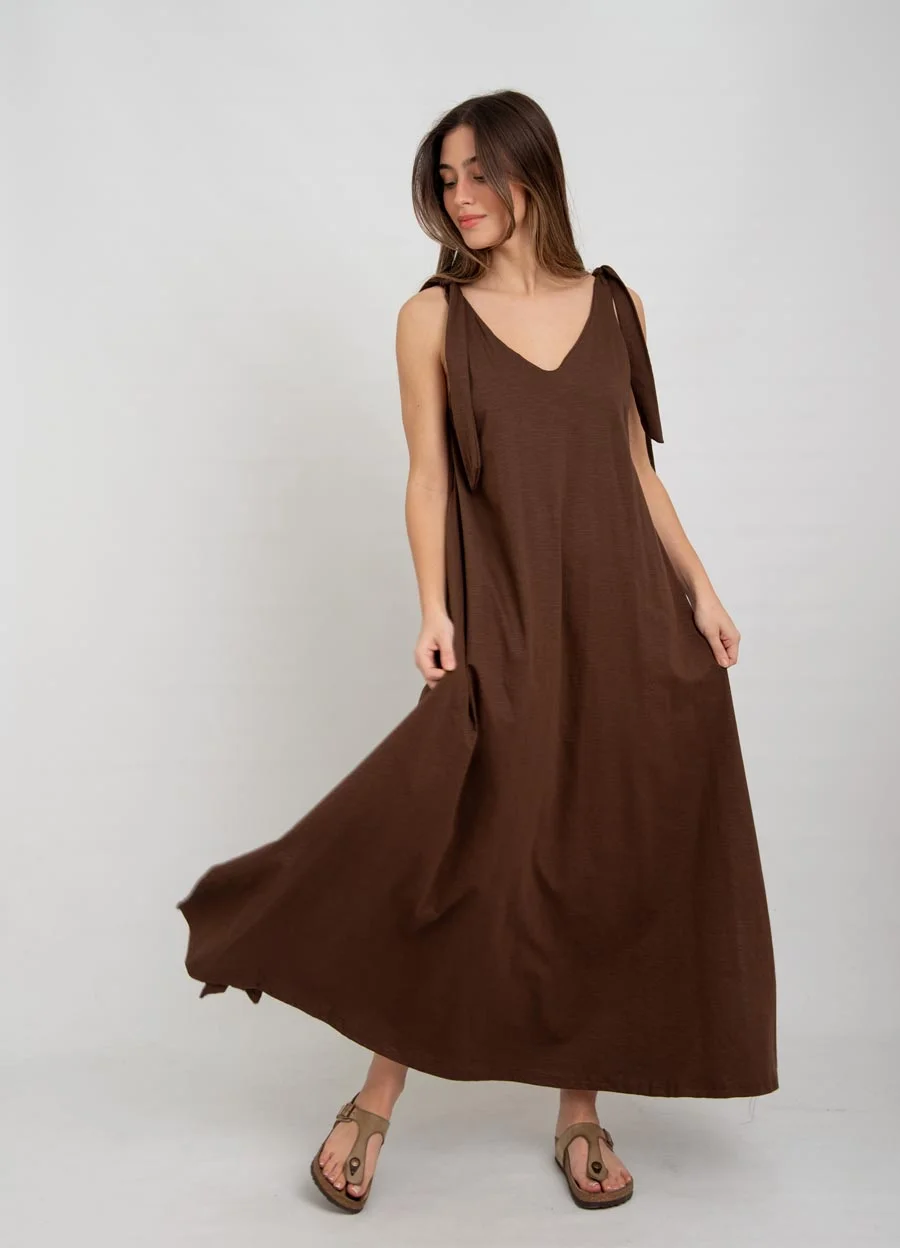 Vestido para atar flame 