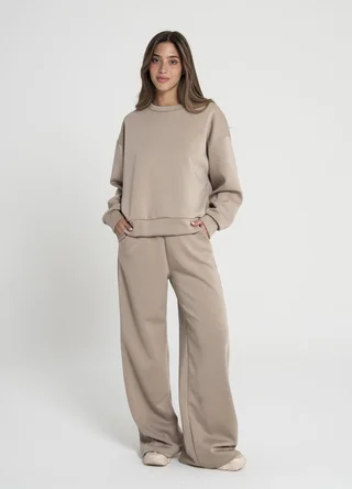 Buzo deportivo con puño recorte en espalda  - Vista 3