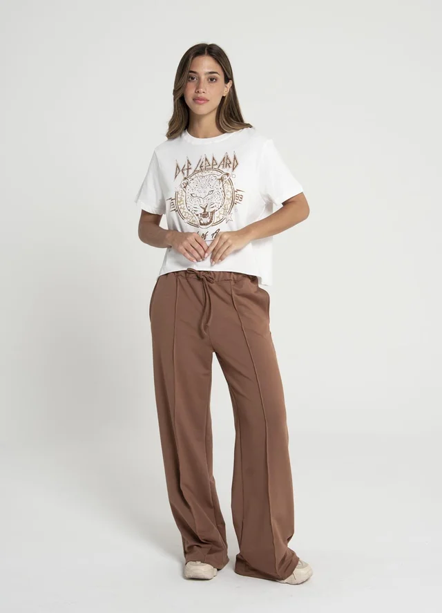 Pantalon con alforza rustico liviano 
