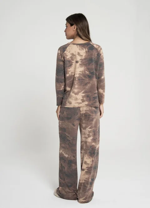 Palazzo rustico print /batik