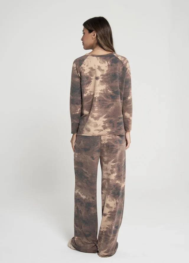 Palazzo rustico print /batik