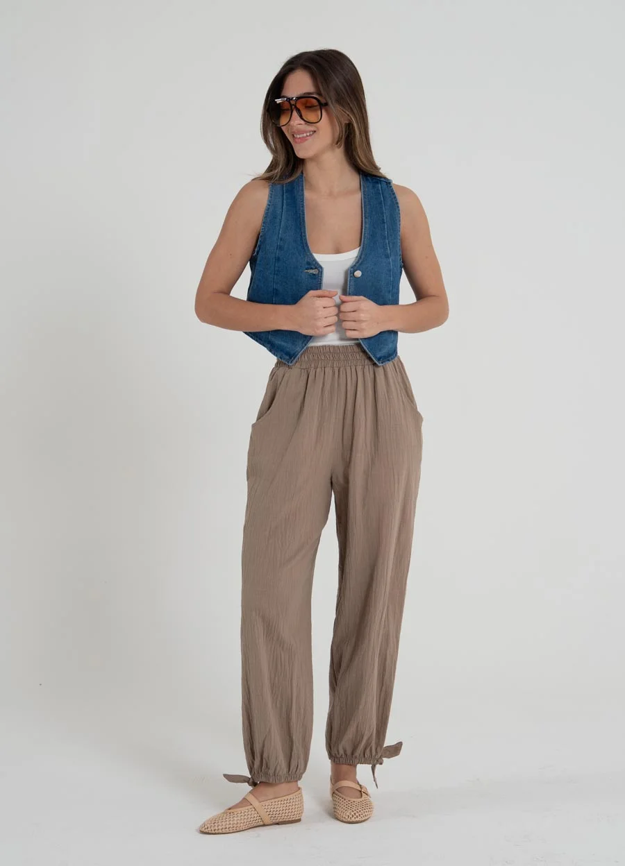 Chaleco denim 
