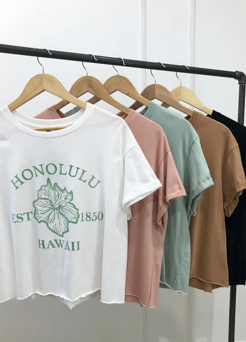 Remera HONOLULU HAWAI 