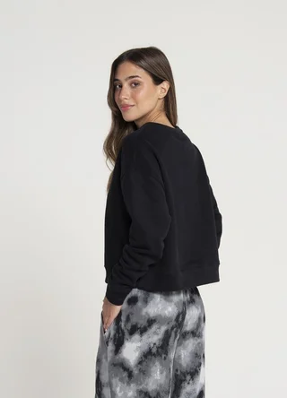 Buzo rustico esmerilado manga caida  - Vista 4