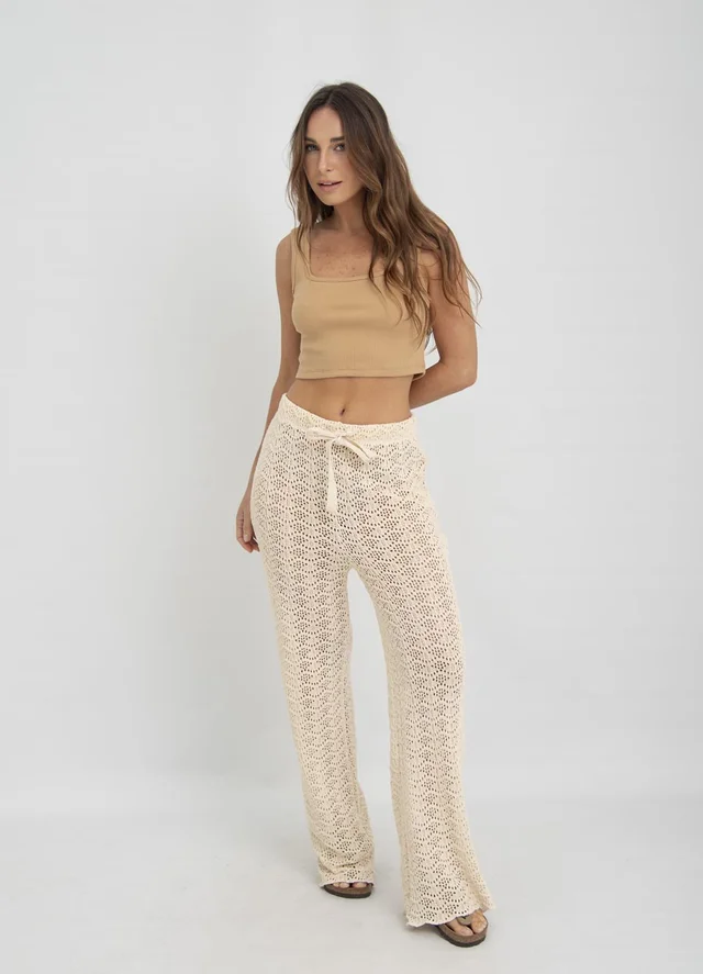 Pantalon crochet