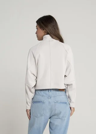 Campera deportiva con piel  - Vista 5
