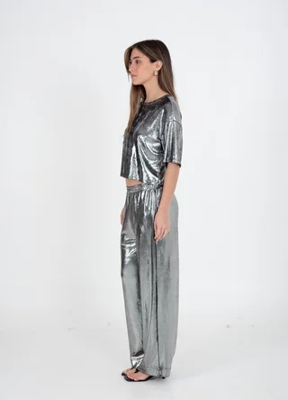 Pantalon metalizado  - Vista 6