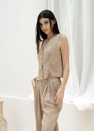 Chaleco de sarga  - Vista 2