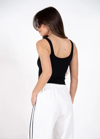 Pantalon con tira lateral - Vista 3