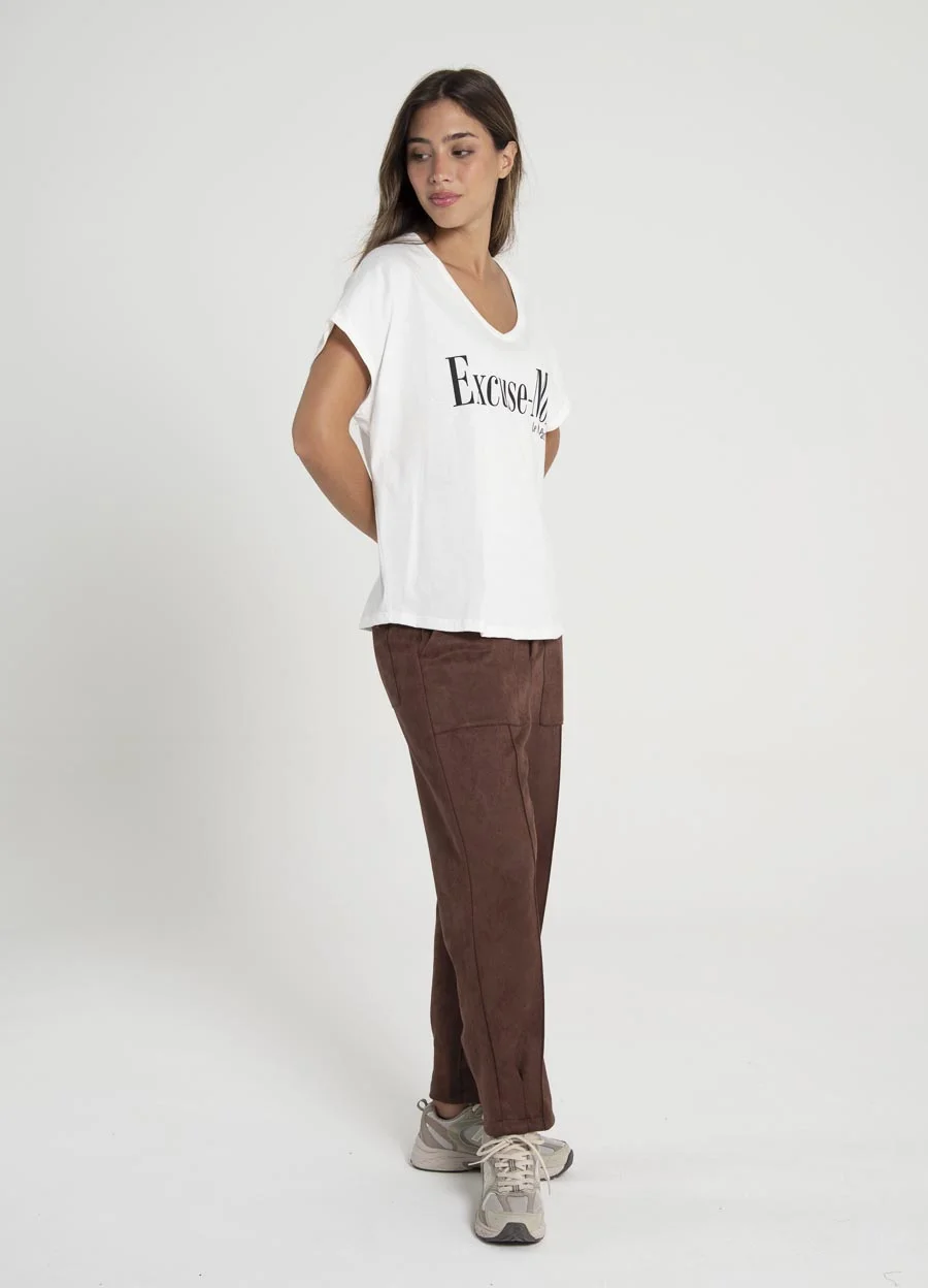 Remera EXCUSE MOI 