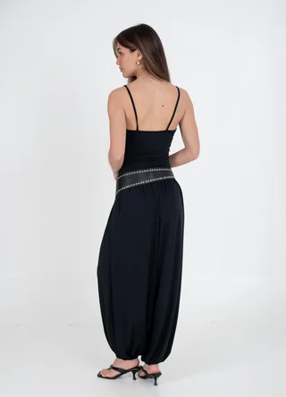 Pantalon balloon microfigra - Vista 4