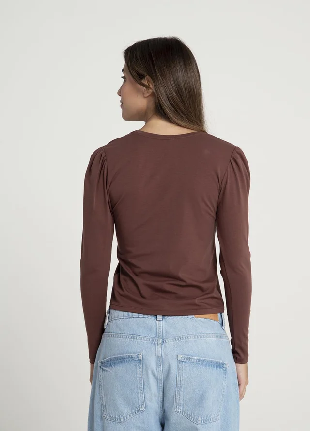 Remera manga princesa jersey 