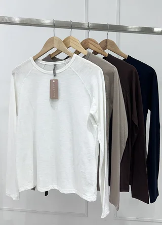 Remera m/larga flame manga ranglan  - Vista 5