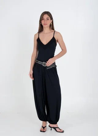 Body con puntilla en escote  - Vista 3