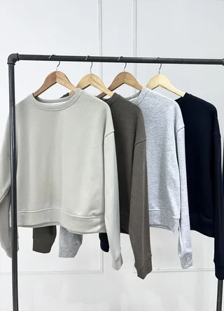 Buzo rustico esmerilado manga caida  - Vista 5