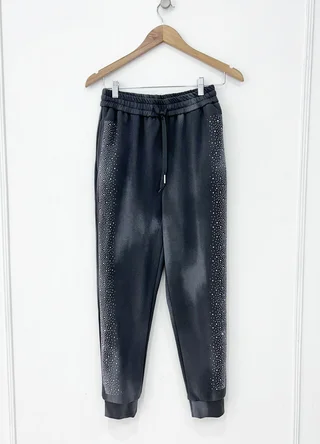 Babucha rustica con strass - Vista 6