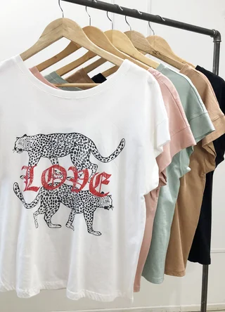 Remera LOVE LEOPARDO - Vista 3