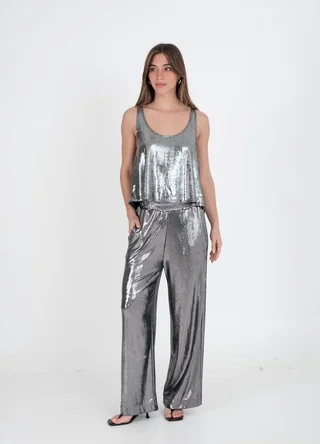 Pantalon metalizado  - Vista 2