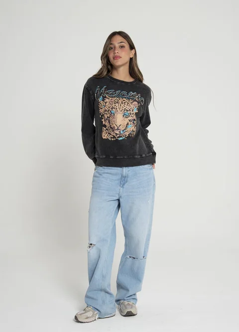 Buzo estampado MAJESTIC