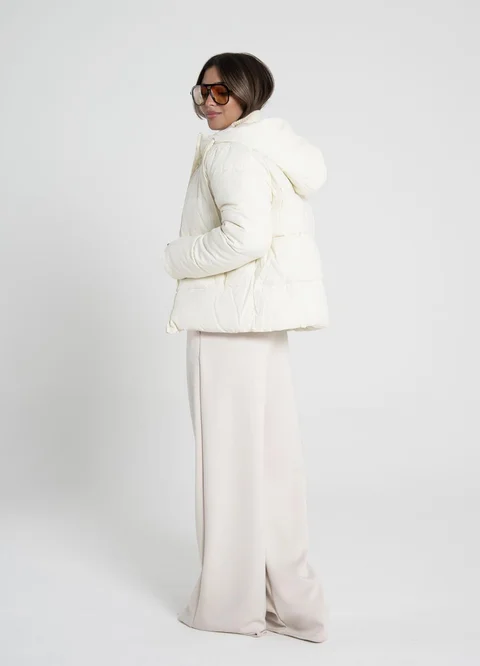 Campera puffer reversible