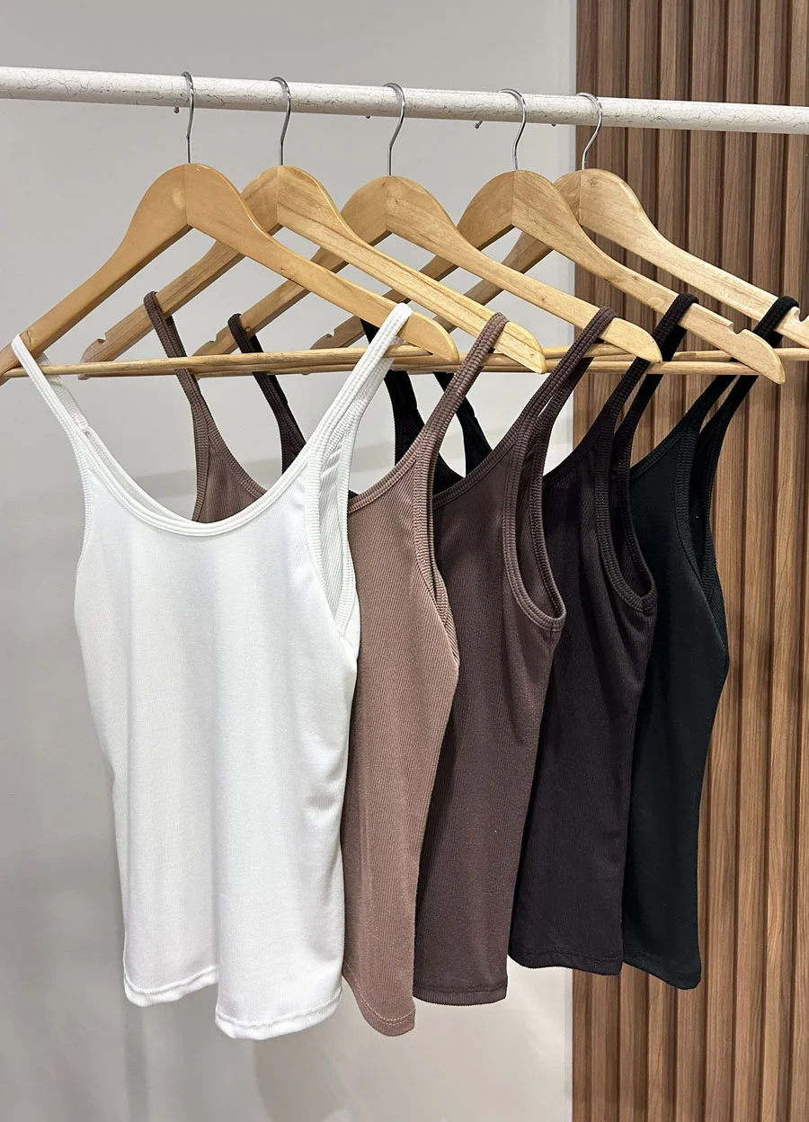 Musculosa bretel fino morley soft 