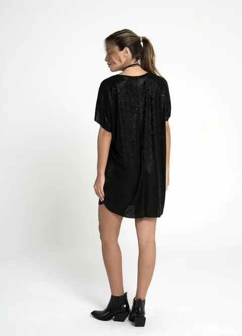 Vestido metalizado 