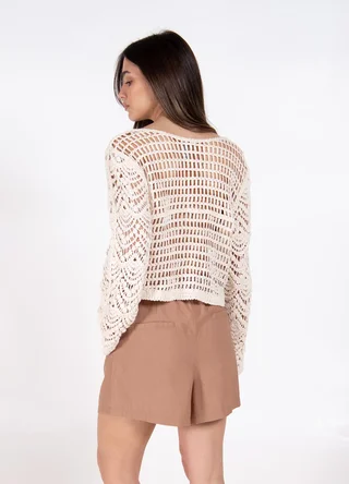 short tencel con pinza  - Vista 5