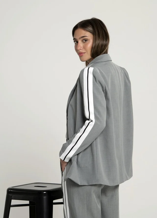 Saco sastreo con tira lateral 