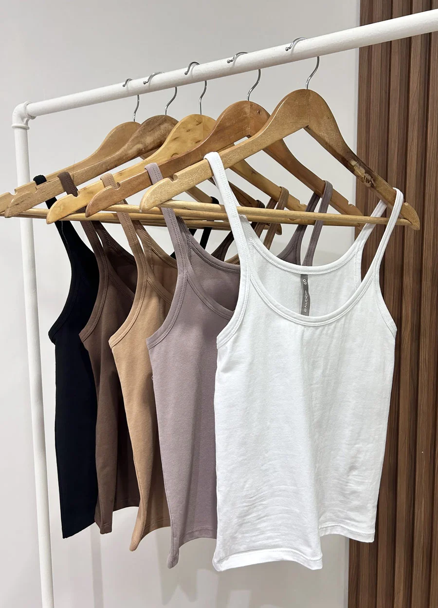 Musculosa jry spandex bretel fino