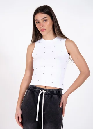 Musculosa de morley con piedras  - Vista 1