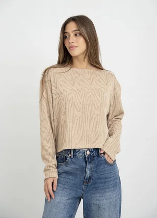 Sweater lurex - Vista 1