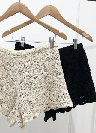 Short crochet panal  - Vista 4