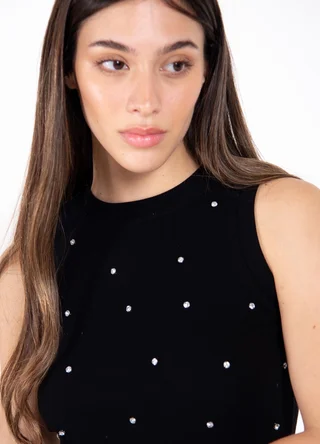 Musculosa de morley con piedras  - Vista 4