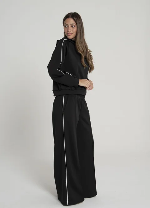  Pantalon deportivo con vivo lateral 