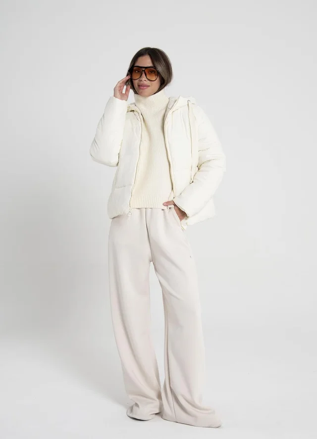 Campera puffer reversible