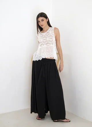 Maxi palazzo sedita con lazo  - Vista 1