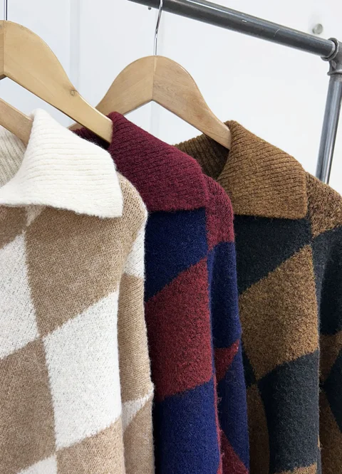 Sweater chomba rombos 