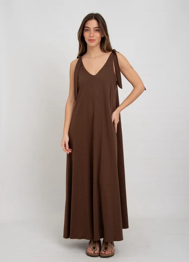Vestido para atar flame 