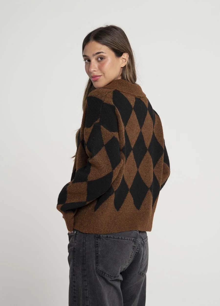 Sweater chomba rombos 