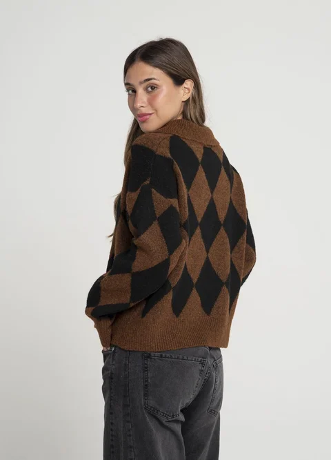 Sweater chomba rombos 