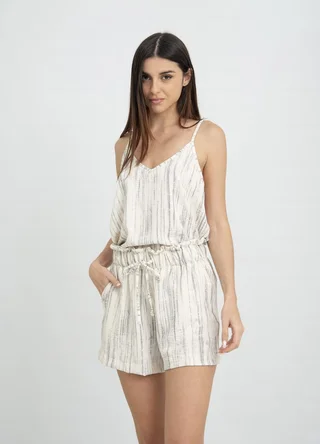 Short sedita estampado  - Vista 1