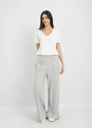 Palazzo waffle con alforza  - Vista 4